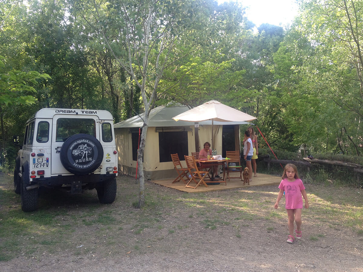 camping des sources bungalow toilé